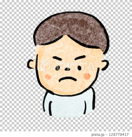 Person with dissatisfied expression 128778417