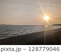 奈多海岸の防波堤 128779046