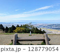 晴れの日の米ノ山展望台 128779054