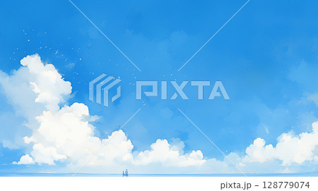 澄み渡る青空 澄み渡る青空 128779074