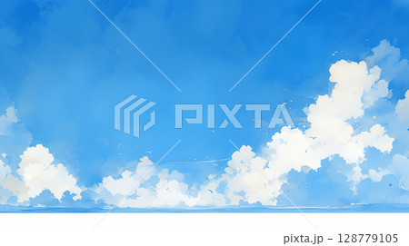 澄み渡る青空 澄み渡る青空 128779105