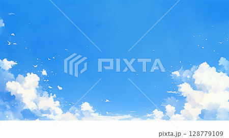 澄み渡る青空 128779109