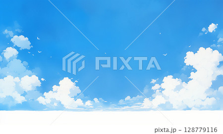 澄み渡る青空 128779116