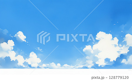 澄み渡る青空 澄み渡る青空 128779120