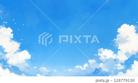 澄み渡る青空 128779130