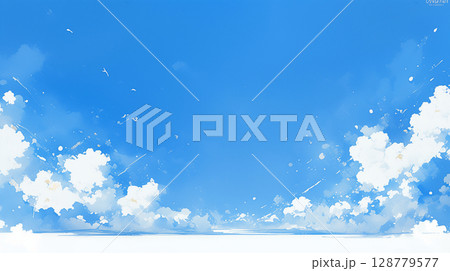 澄み渡る青空 澄み渡る青空 128779577