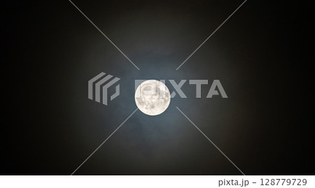 雲と月 雲と月 128779729