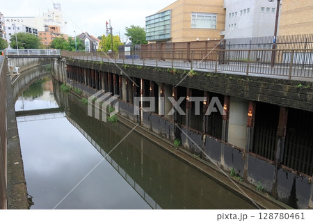 神田川環状七号線地下調整池 善福寺川取水施設 監視カメラ 洪水対策 防災設備 地下トンネル式 神田川環状七号線地下調整池 善福寺川取水施設 監視カメラ 洪水対策 防災設備 地下トンネル式 128780461