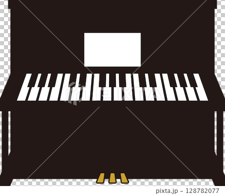 アップライトピアノ 128782077