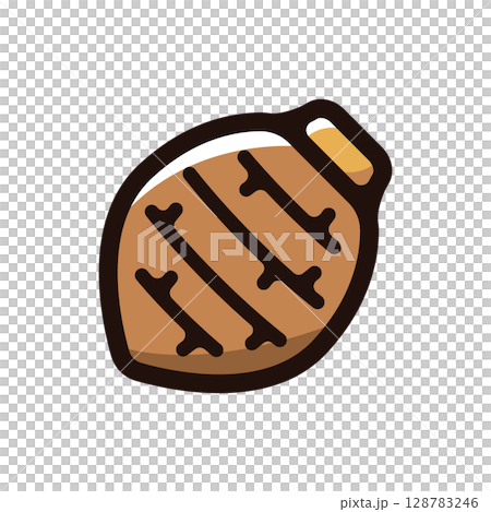 里芋、タロイモのイラストアイコン(野菜・食材・食べ物素材) 里芋、タロイモのイラストアイコン(野菜・食材・食べ物素材) 128783246