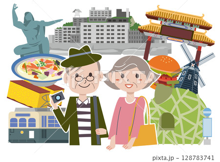 長崎の人気観光スポット 128783741