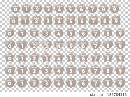 數字動畫 數字 圖標 128784318