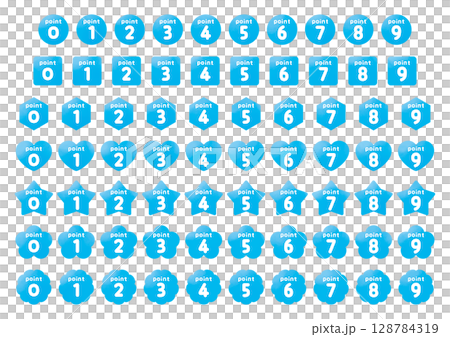 數字動畫 數字 圖標 128784319