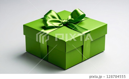 A festive Christmas tree adorned with beautifully wrapped gift boxes, presents, and ribbons, creating a delightful holiday surprise 128784555