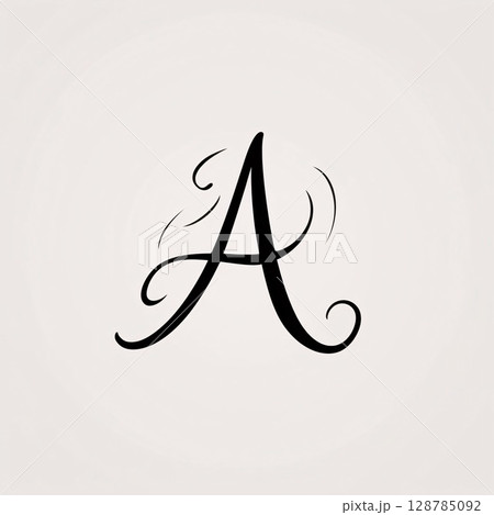 Initial Letter A Logo Template Vector Design. Elegant luxury logo design Initial Letter A Logo Template Vector Design. Elegant luxury logo design 128785092