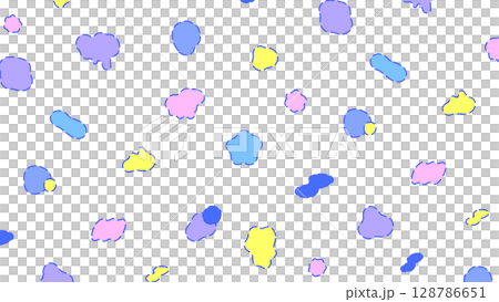 波普波浪幾何圖案 PNG 128786651