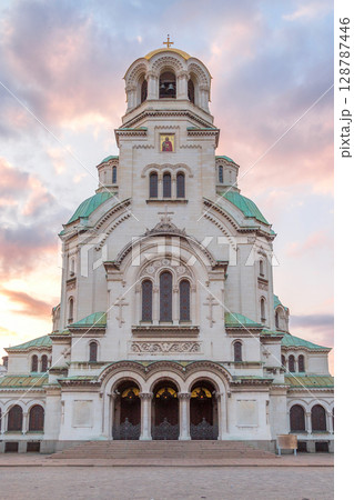 St. Alexander Nevsky Cathedral in Sofia, Bulgaria 128787446