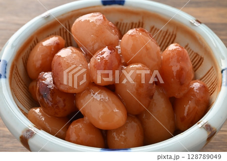 虎豆の甘煮 虎豆の甘煮 128789049