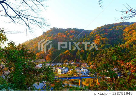 立石寺 山寺 紅葉 黄葉 立石寺 山寺 紅葉 黄葉 128791949