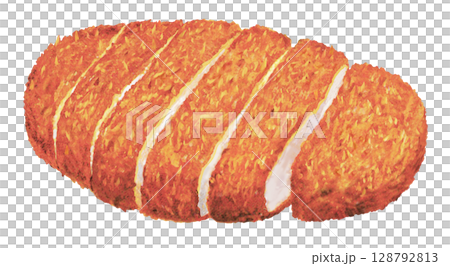炸豬排插圖 128792813