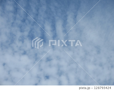 空色のさざ波雲 空色のさざ波雲 128793424