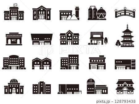 住宅・建築アイコン14 Housing & Architecture icons 住宅・建築アイコン14 Housing & Architecture icons 128793438