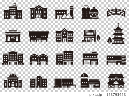 住宅・建築アイコン14 Housing & Architecture icons 住宅・建築アイコン14 Housing & Architecture icons 128793438