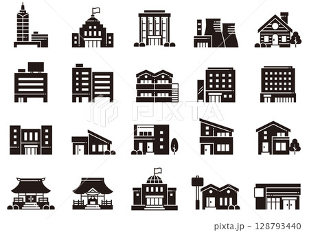 住宅・建築アイコン20　Housing & Architecture icons 128793440