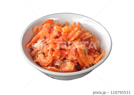 dried shrimp in bowl 128793531