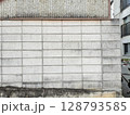 古いブロック塀 128793585