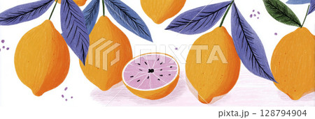 A delicate magnolia flower lies on a wet surface, surrounded by fallen petals in a southeast humid subtropical habitat as the sun sets, Southeast, Humid Subtropical habitat, banner 128794904