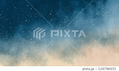 夜空に浮かぶ雲 夜空に浮かぶ雲 128796835