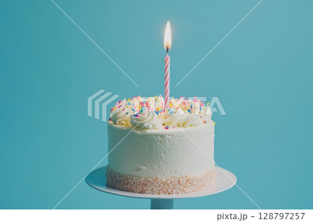 Celebrate Special Day With Delicious Cake and Sweet Candies, Celebration Theme 128797257