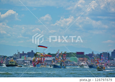 塩竃みなと祭の龍鳳丸 宮城 塩竃みなと祭の龍鳳丸 宮城 128797879