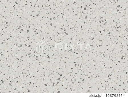 White Terrazzo Stone Texture With Gray and Black Pebble Details White Terrazzo Stone Texture With Gray and Black Pebble Details 128798334