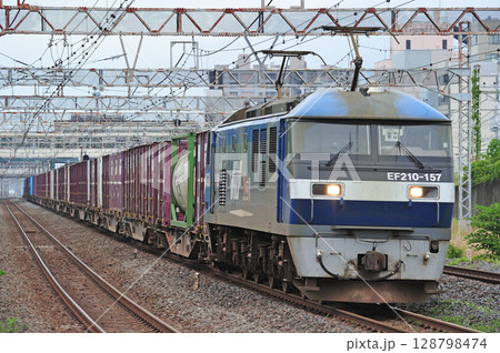 東海道本線　平塚　JR貨物　EF210-157（吹田） 128798474