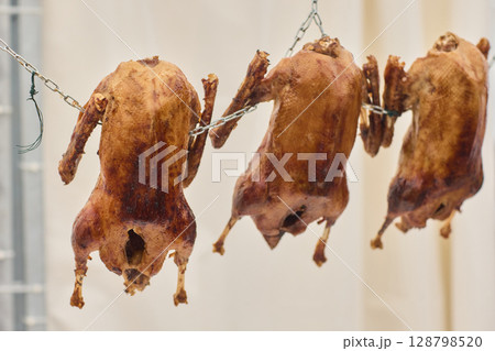Spit Roasted Whole Animal Cooking A Unique Culinary Experience for Everyone Involved 128798520