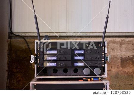 Setup of a High-quality Wireless Audio System is Crucial for Event Production and Management Setup of a High-quality Wireless Audio System is Crucial for Event Production and Management 128798529