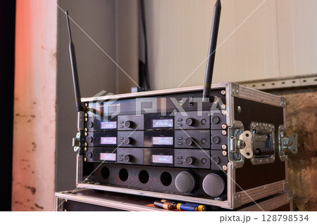 Setup of a High-quality Wireless Audio System is Crucial for Event Production and Management 128798534