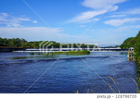 夏の千代田堰堤(2025年7月) 夏の千代田堰堤(2025年7月) 128798720