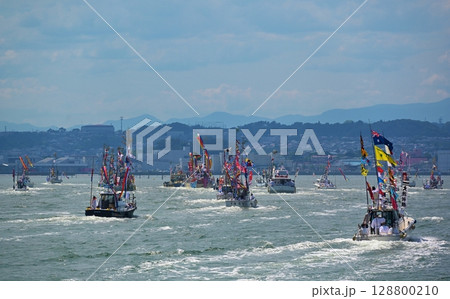 塩竃みなと祭りの風景 宮城 塩竃みなと祭りの風景 宮城 128800210