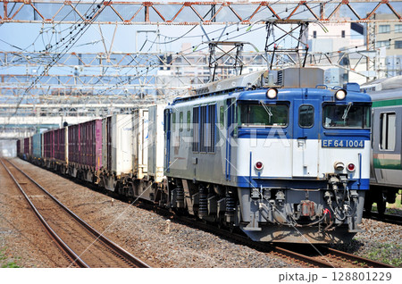 東海道本線　平塚　JR貨物　EF64-1004（愛知） 128801229
