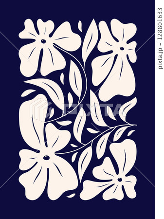 Abstract wavy decor. 128801633