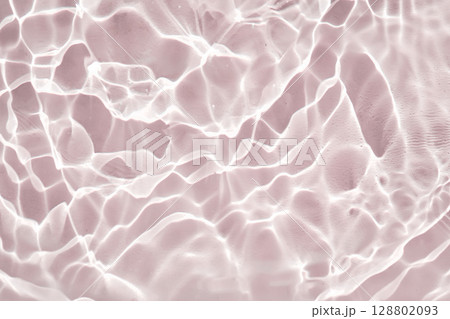 Abstract pink water background with streaks of water. 128802093