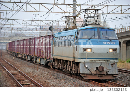 東海道本線　平塚　JR貨物　EF66-109（吹田） 128802128