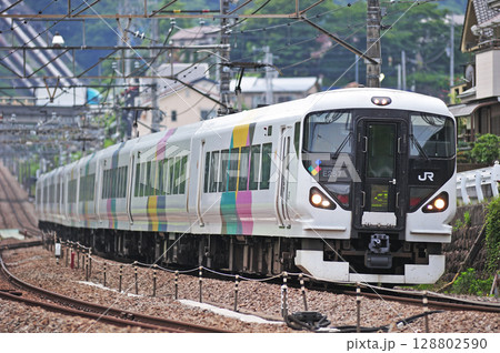 中央本線　上野原　JR東日本　E257系　M-107編成（松本）　あずさ　かいじ 128802590