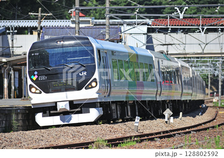 中央本線　上野原　JR東日本　E257系　M-102編成（松本）　あずさ　かいじ 128802592