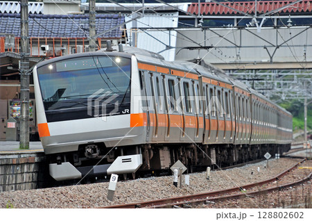 中央本線 上野原 JR東日本 E233系0番台 T16編成(豊田) 中央本線 上野原 JR東日本 E233系0番台 T16編成(豊田) 128802602