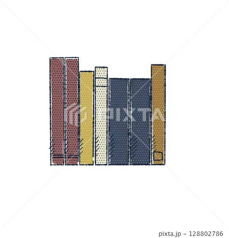 並んだ本 128802786