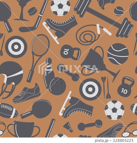 sport seamless pattern 128803225